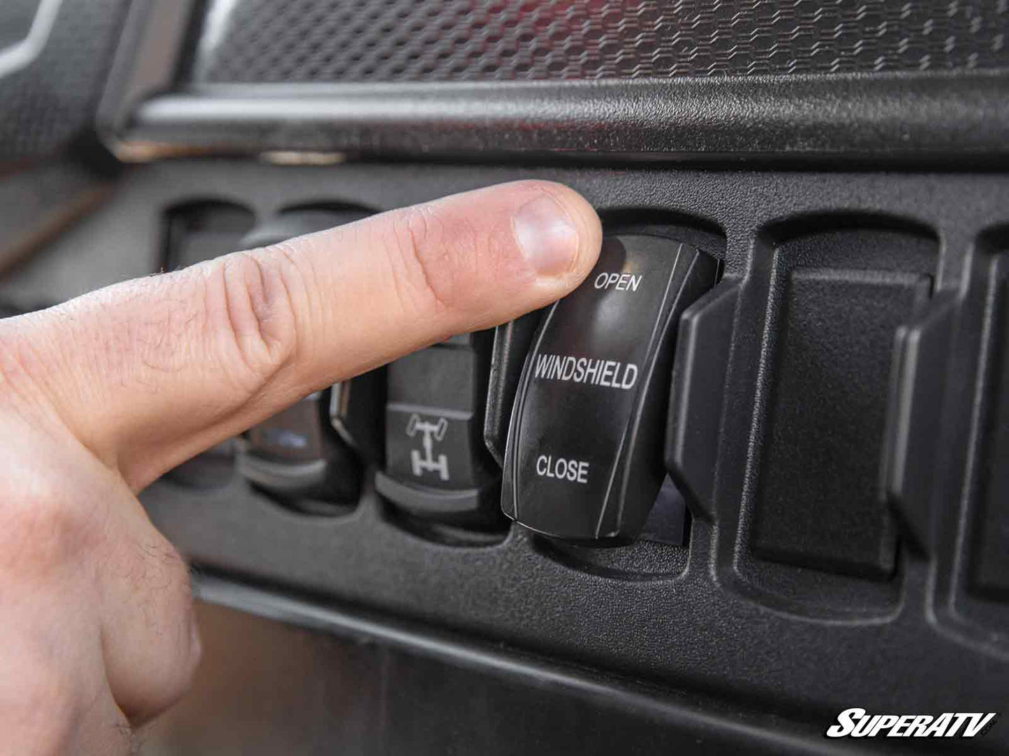 POLARIS RZR XP 1000 MAXDRIVE POWER FLIP WINDSHIELD