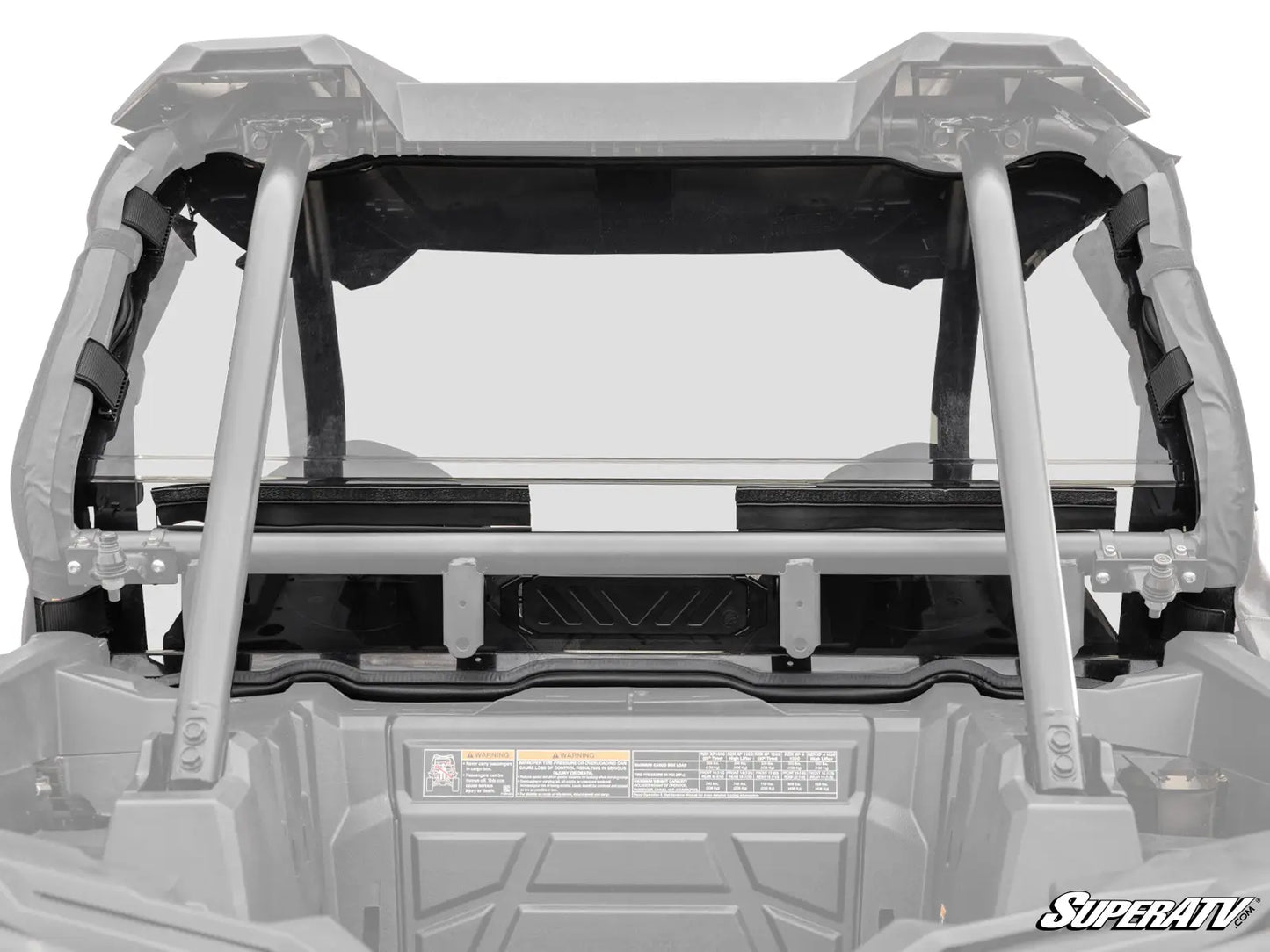 POLARIS RZR XP TURBO REAR VENTED WINDSHIELD