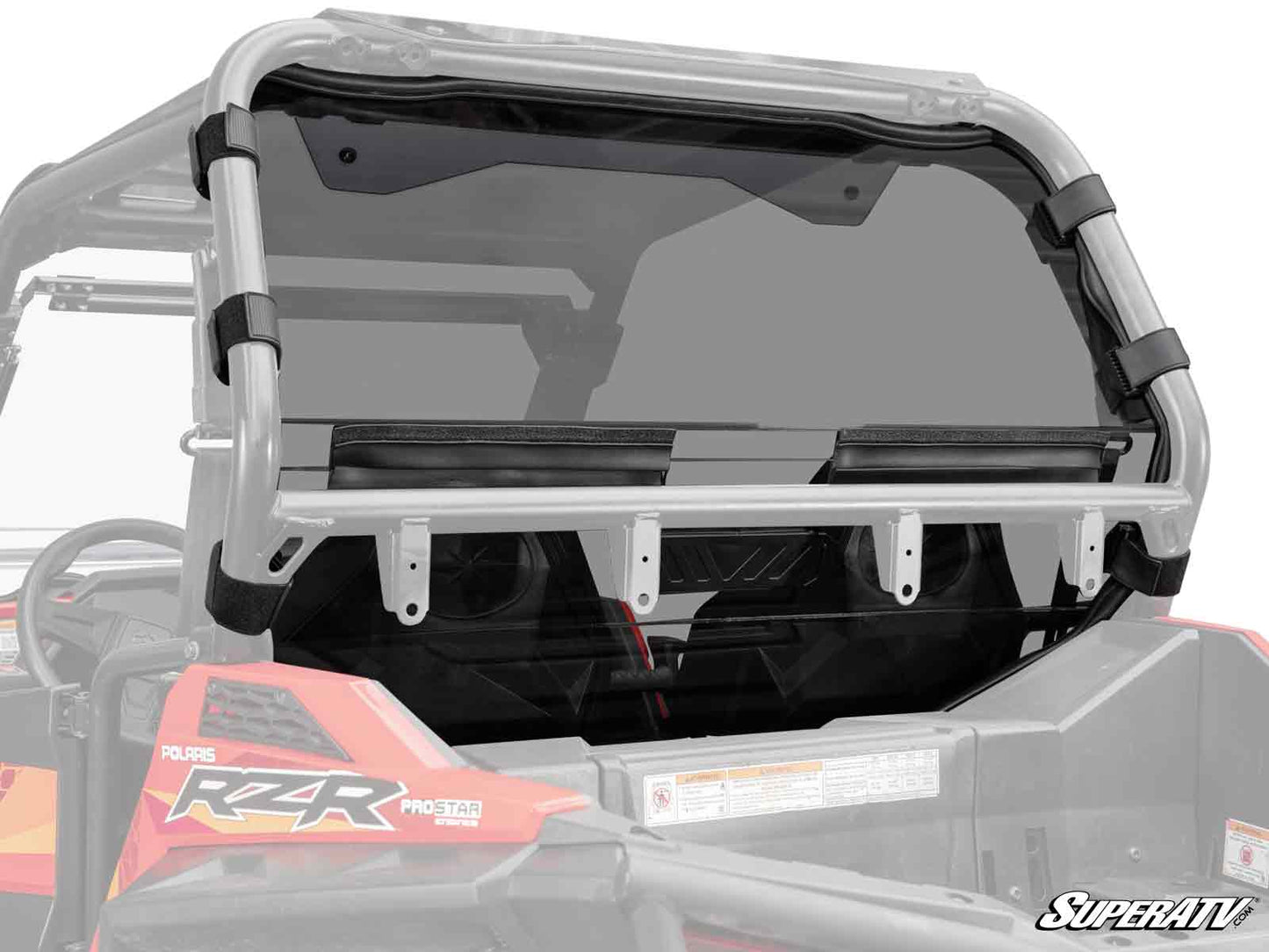POLARIS RZR 900 REAR VENTED WINDSHIELD