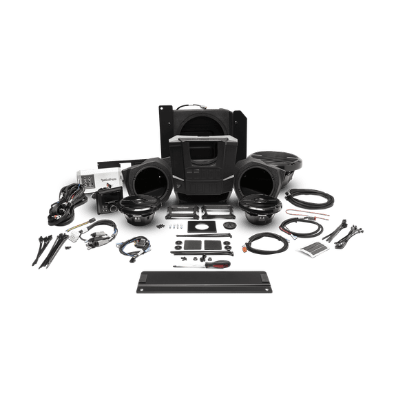 400 watt stereo, front lower speaker, and subwoofer kit for select RANGER® models (Gen-1)