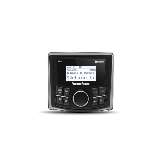 Punch Marine Grade Media Receiver with 2.3" Dot Matrix Display