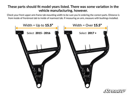 POLARIS RZR S 900 HIGH CLEARANCE A-ARMS