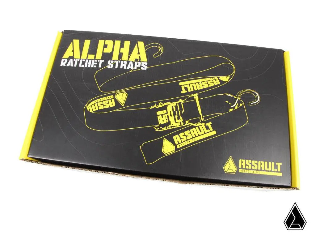 ASSAULT INDUSTRIES ALPHA RATCHET STRAPS (TIE-DOWN STRAPS)