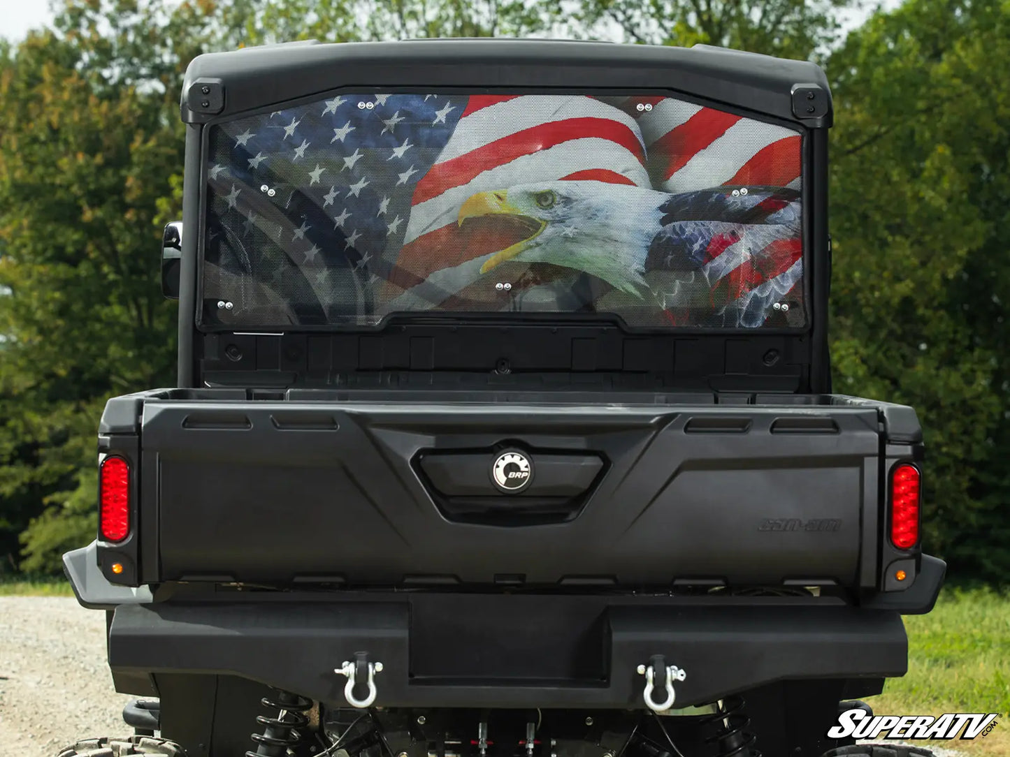 CAN-AM DEFENDER REAR WINDSHIELD