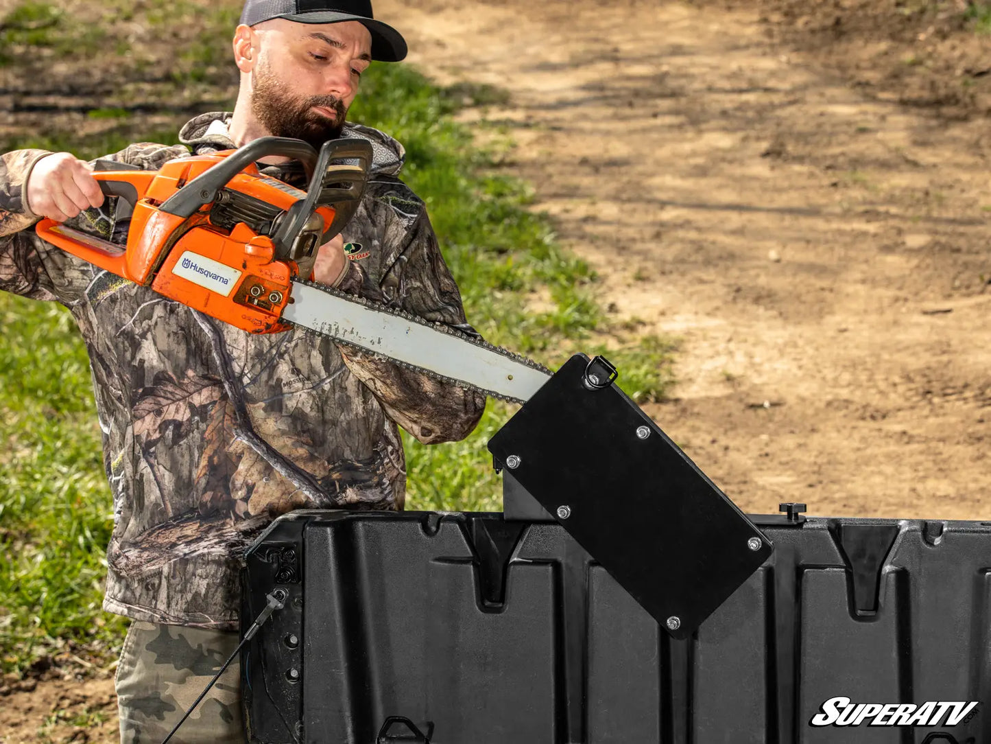 CAN-AM DEFENDER CHAINSAW MOUNT