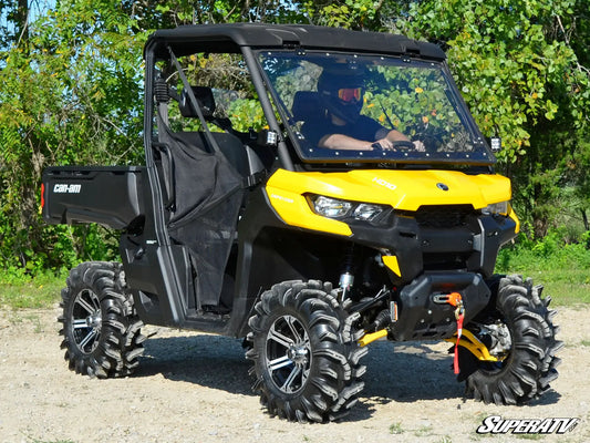 CAN-AM DEFENDER SCRATCH RESISTANT FLIP WINDSHIELD