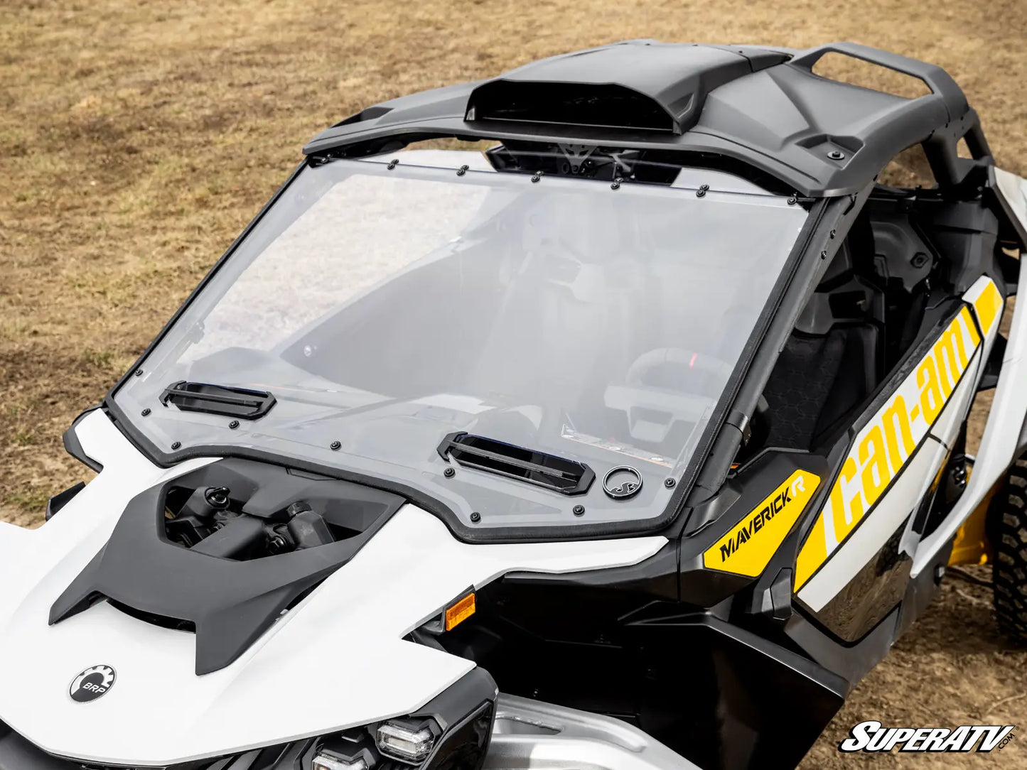 CAN-AM MAVERICK R SCRATCH-RESISTANT VENTED FULL WINDSHIELD