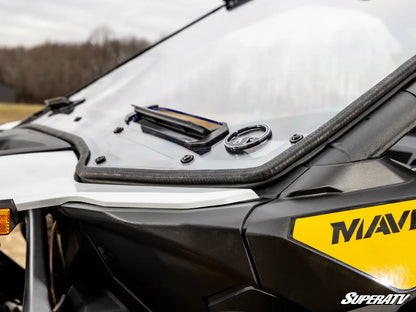 CAN-AM MAVERICK R SCRATCH-RESISTANT VENTED FULL WINDSHIELD