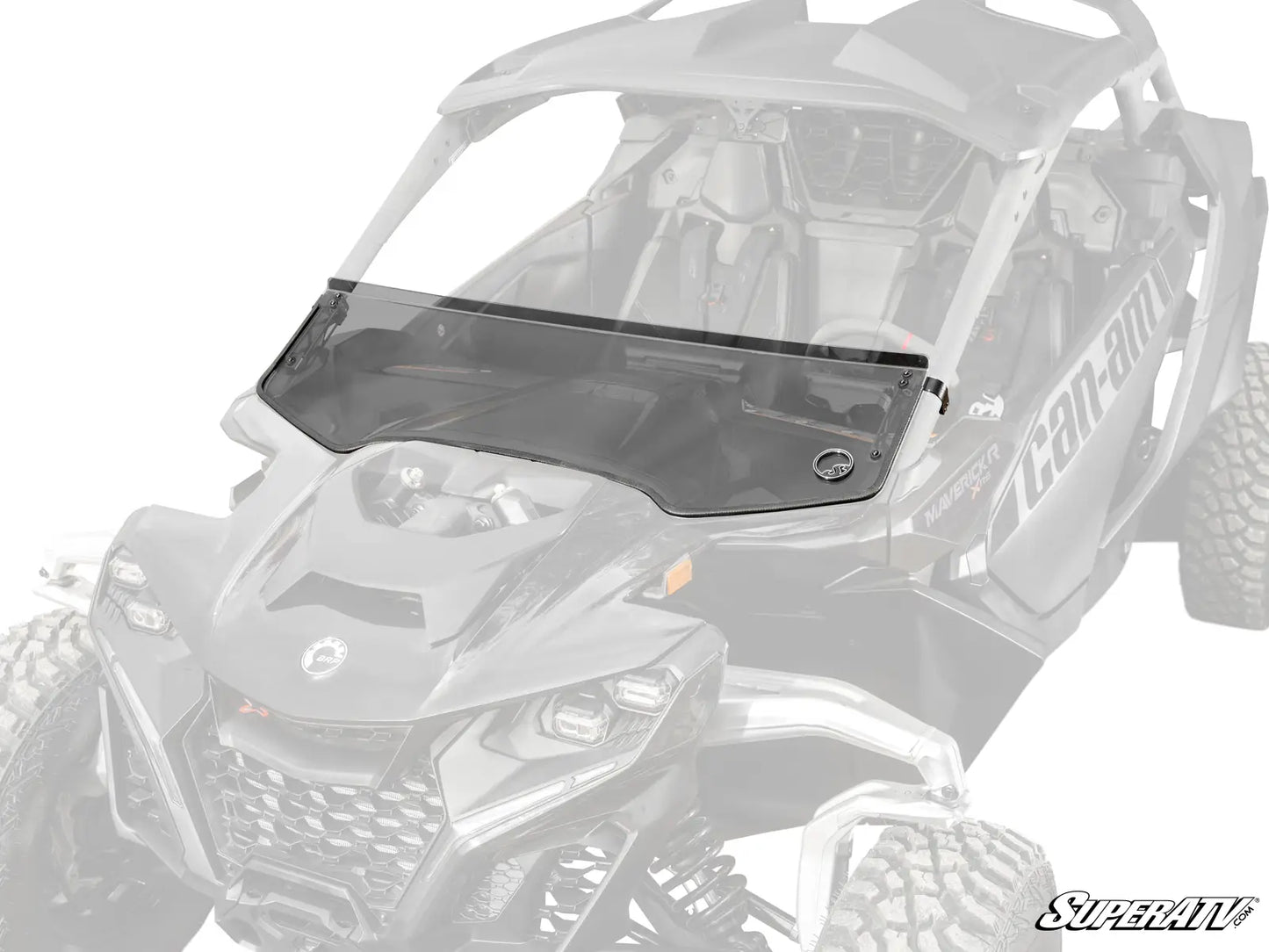 CAN-AM MAVERICK R SCRATCH-RESISTANT HALF WINDSHIELD