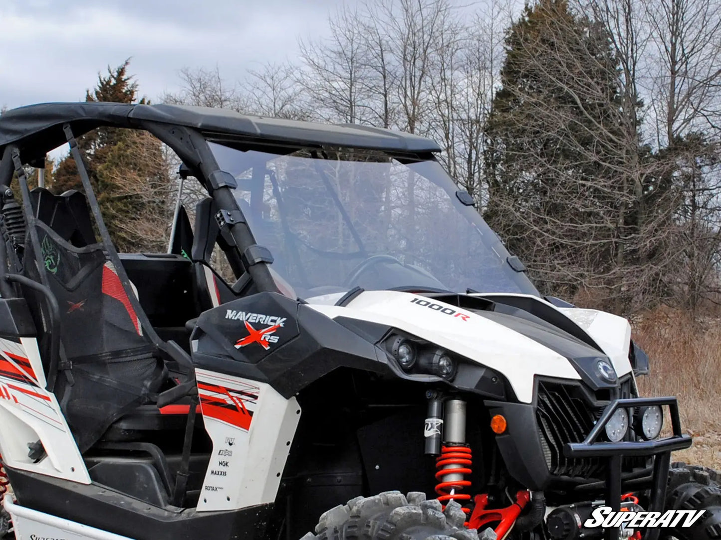 CAN-AM MAVERICK SCRATCH RESISTANT FULL WINDSHIELD