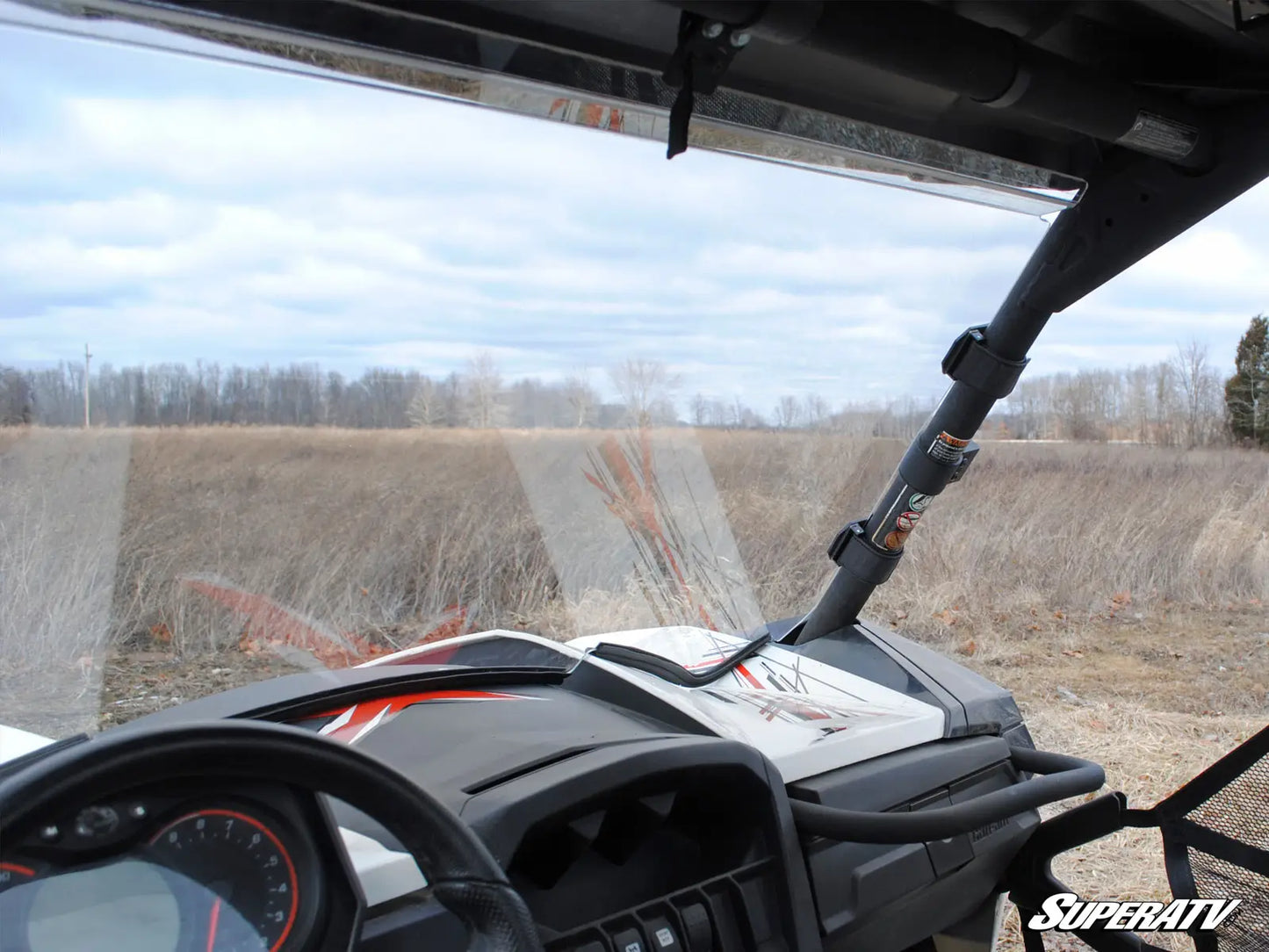 CAN-AM MAVERICK SCRATCH RESISTANT FULL WINDSHIELD