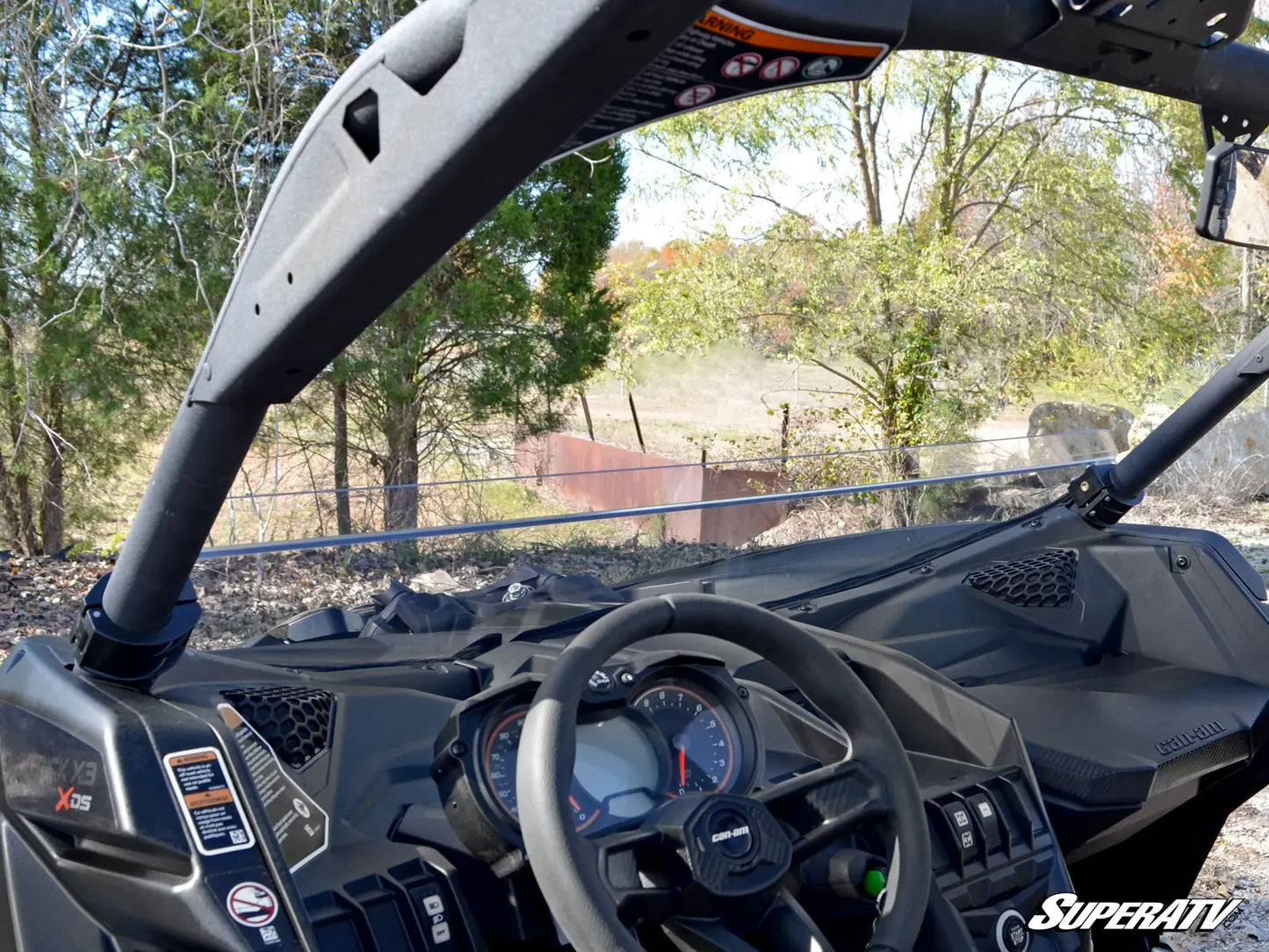 CAN-AM MAVERICK X3 HALF WINDSHIELD