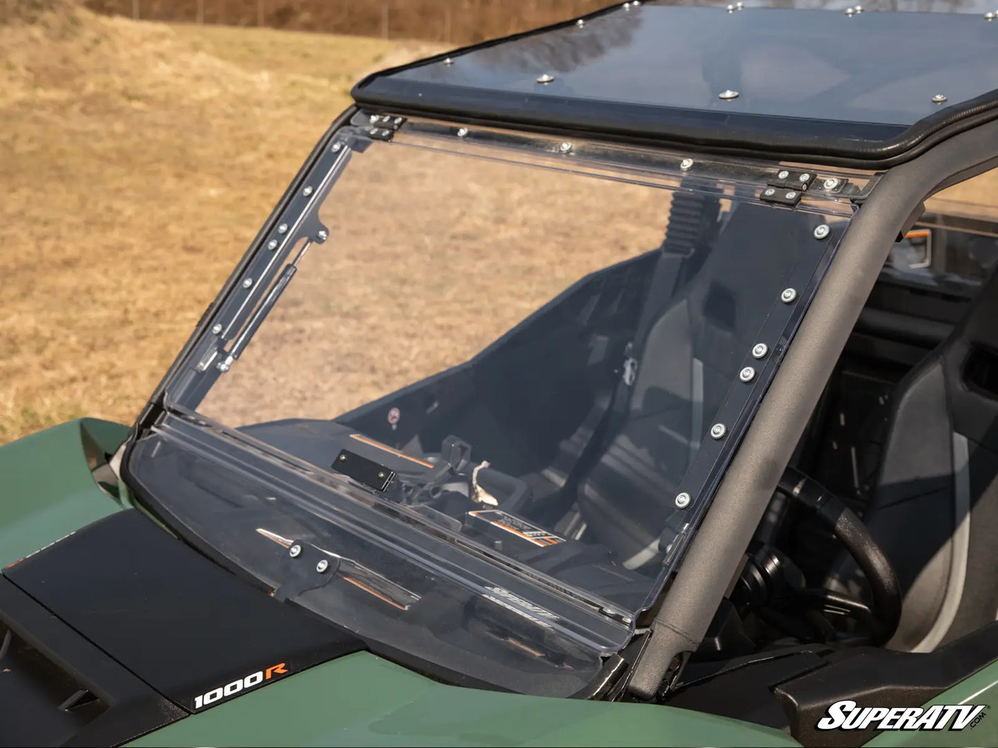 CAN-AM MAVERICK SPORT SCRATCH RESISTANT FLIP WINDSHIELD