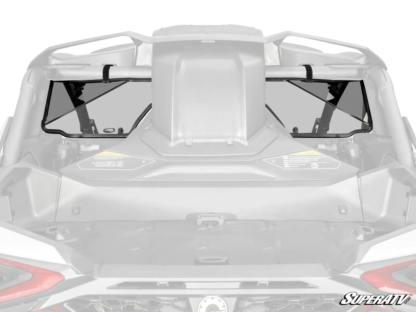 CAN-AM MAVERICK R SCRATCH-RESISTANT REAR WINDSHIELD