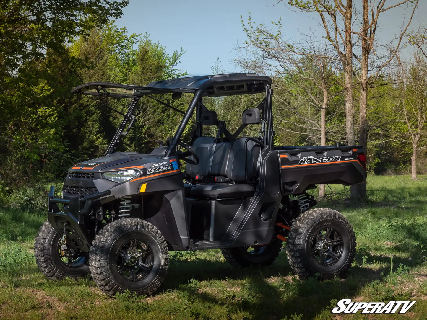 POLARIS RANGER 1000 SCRATCH RESISTANT FLIP WINDSHIELD