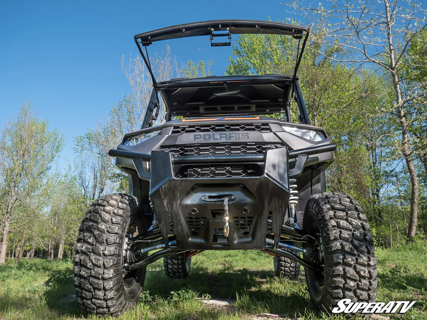 POLARIS RANGER 1000 SCRATCH RESISTANT FLIP WINDSHIELD