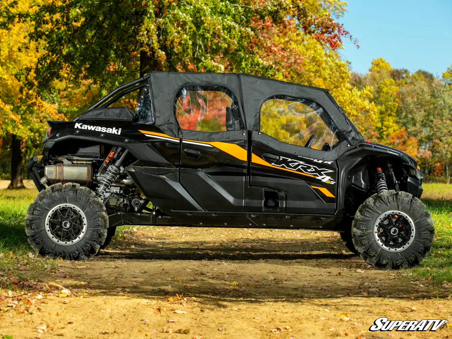 KAWASAKI TERYX KRX 4 1000 PRIMAL SOFT CAB ENCLOSURE UPPER DOORS