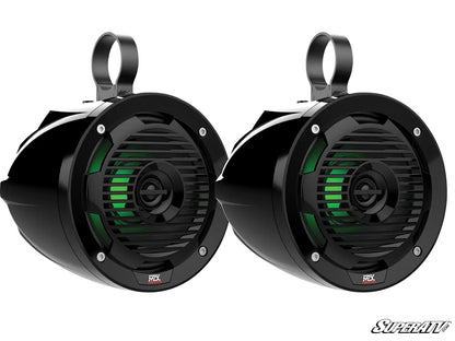 MTX MUD65PL UTV SPEAKERS WITH LED LIGHTS