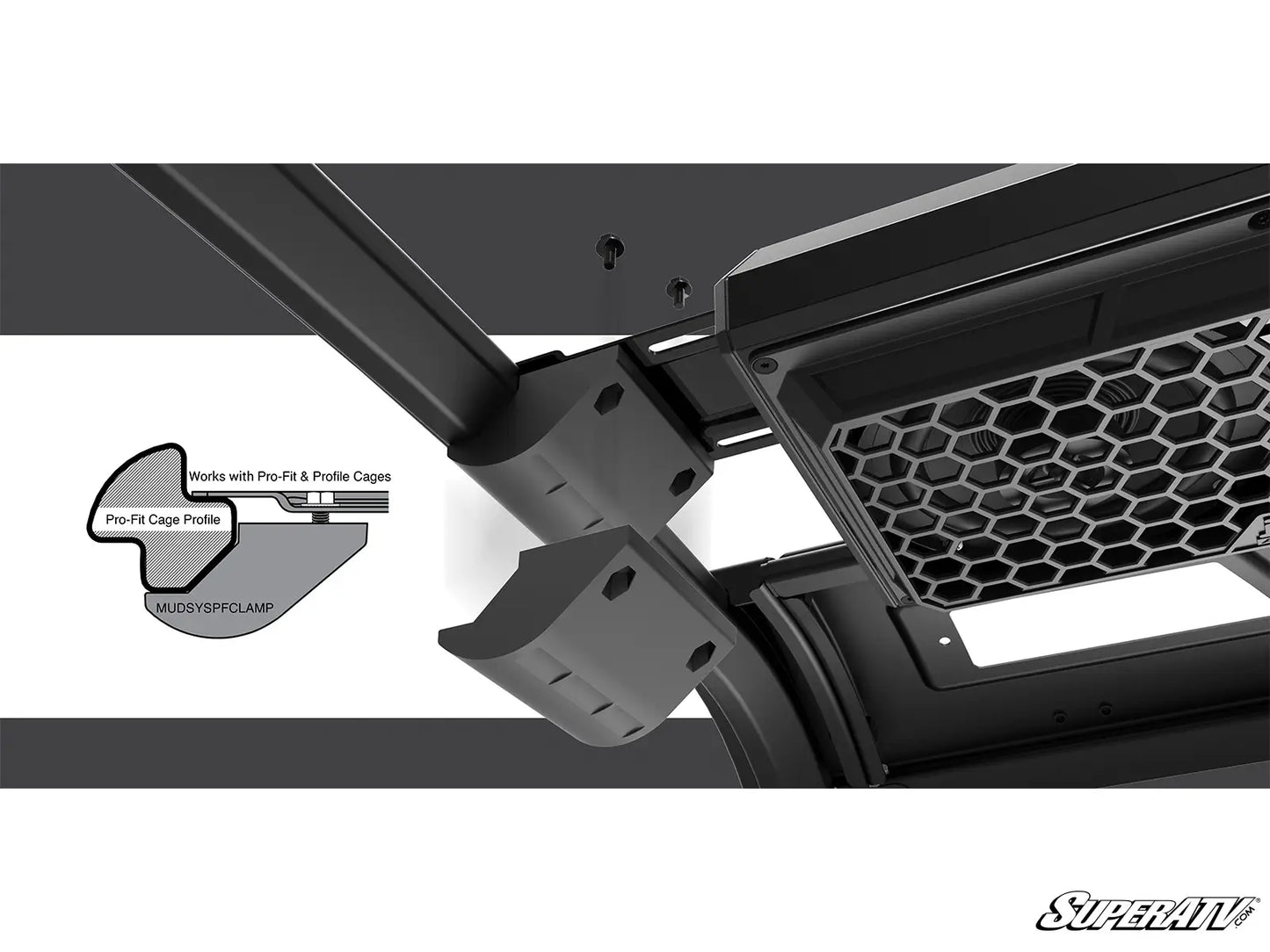 MTX MUDSYSPFCLAMP SQUARE CAGE CLAMPS