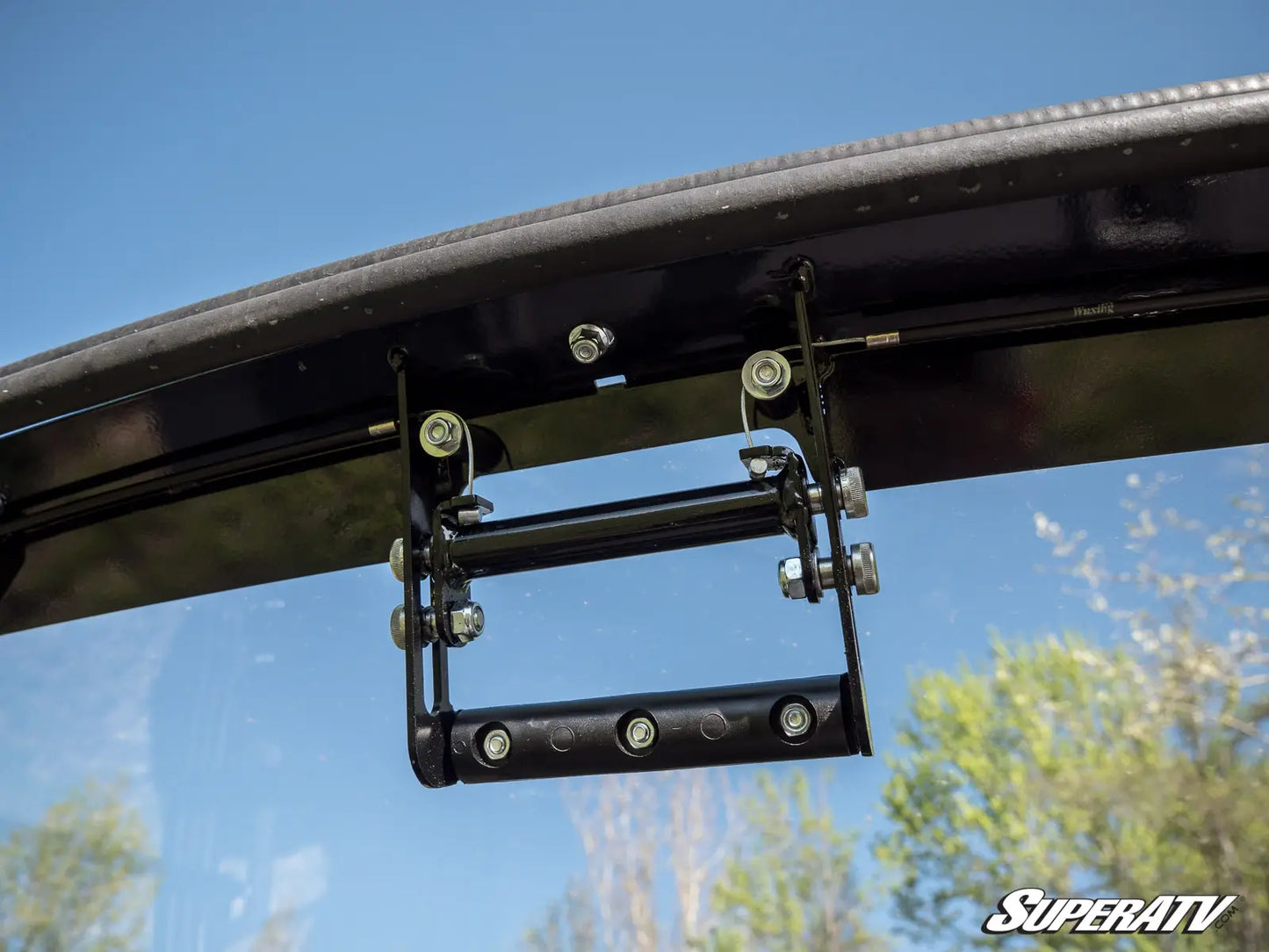 POLARIS RANGER XP KINETIC SCRATCH-RESISTANT FLIP WINDSHIELD