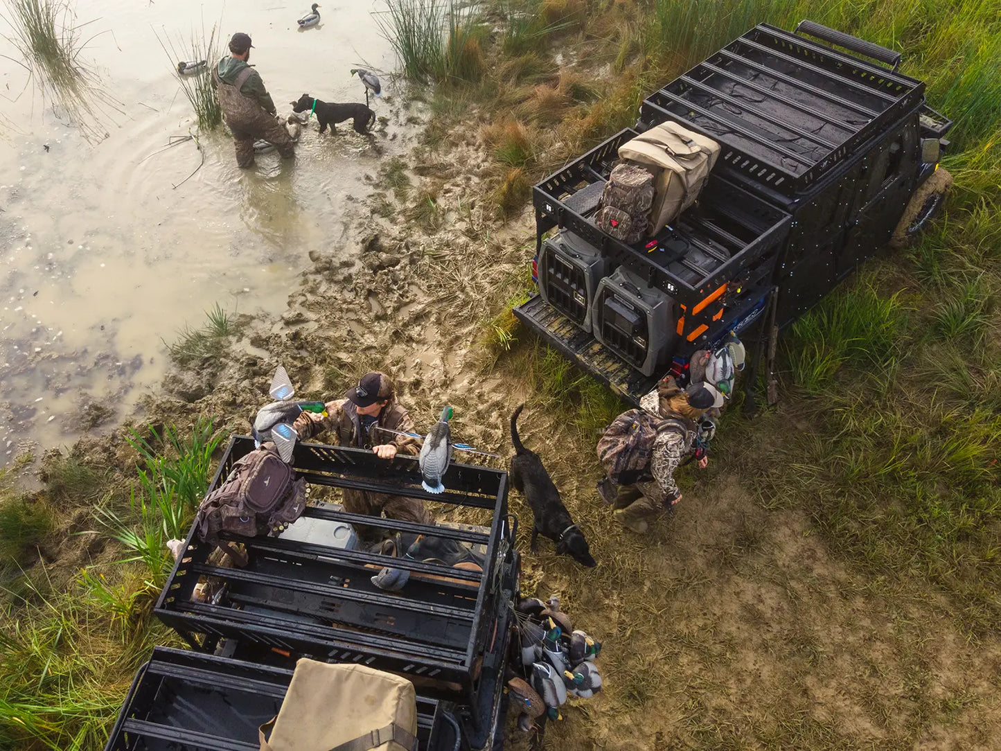 POLARIS RANGER XP 900 OUTFITTER BED RACK