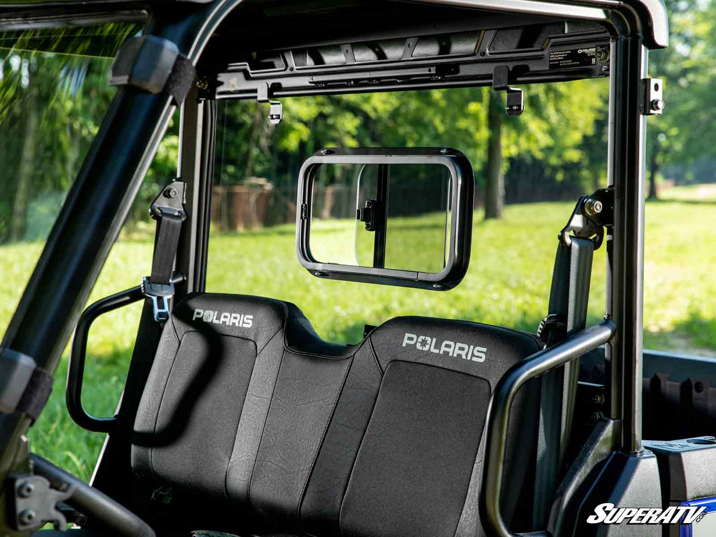 POLARIS RANGER MIDSIZE REAR SLIDING WINDSHIELD