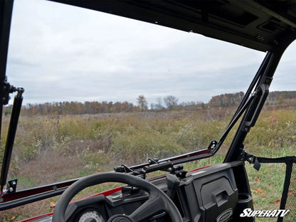 POLARIS RANGER MIDSIZE SCRATCH RESISTANT FLIP WINDSHIELD