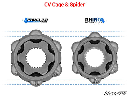 Can-Am Commander 800 / 1000 Rear Long Travel Axle—Rhino 2.0