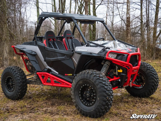 POLARIS RZR XP TURBO SCRATCH RESISTANT FLIP DOWN WINDSHIELD