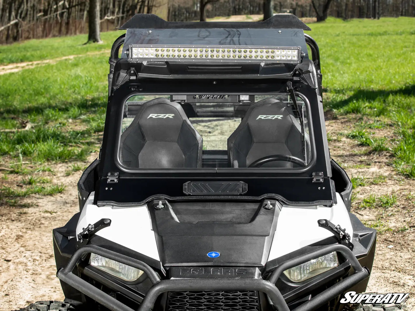 POLARIS RZR 900 FLIP DOWN GLASS WINDSHIELD