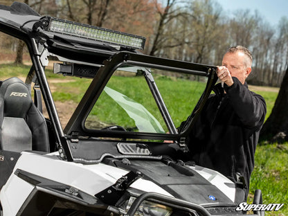 POLARIS RZR 900 FLIP DOWN GLASS WINDSHIELD