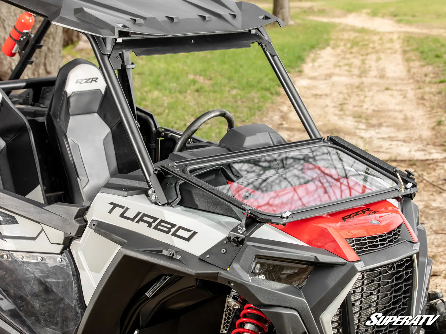 POLARIS RZR XP 1000 FLIP DOWN GLASS WINDSHIELD