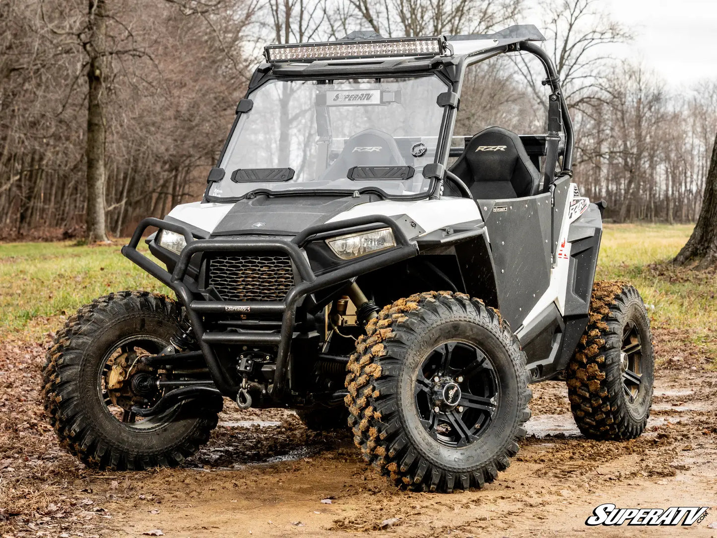 POLARIS RZR 900 SCRATCH RESISTANT VENTED FULL WINDSHIELD