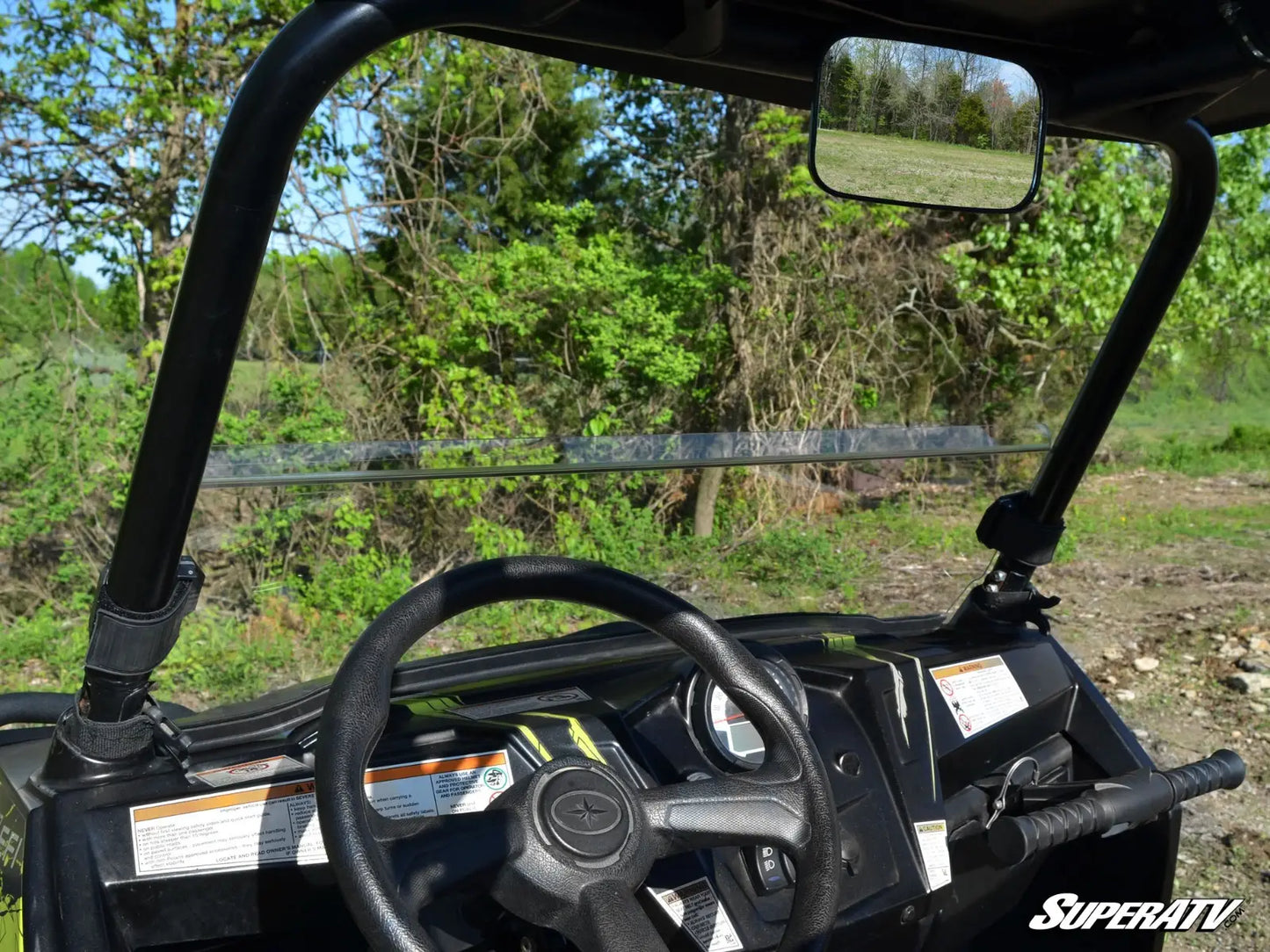 POLARIS RZR HALF WINDSHIELD