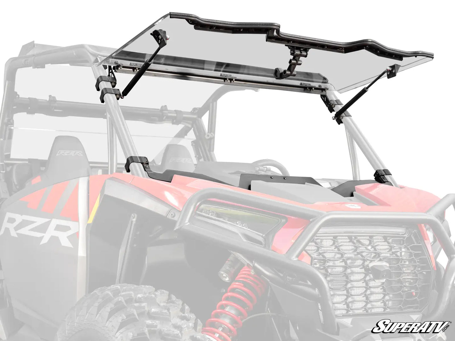 POLARIS RZR XP SCRATCH-RESISTANT FLIP WINDSHIELD