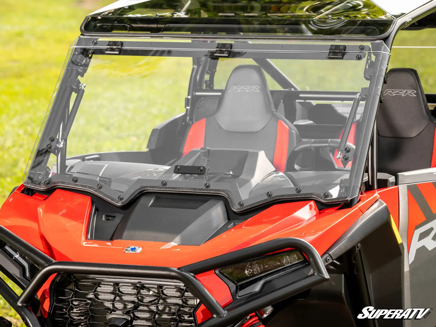 POLARIS RZR XP SCRATCH-RESISTANT FLIP WINDSHIELD