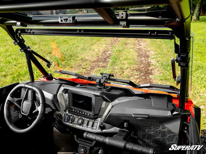 POLARIS RZR XP SCRATCH-RESISTANT FLIP WINDSHIELD