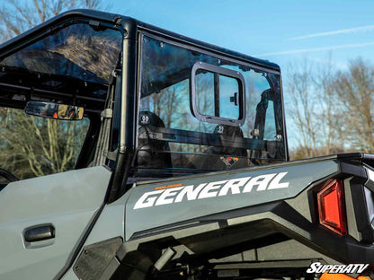 POLARIS GENERAL 1000 SLIDING REAR WINDSHIELD