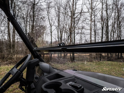 POLARIS RANGER XP KINETIC SCRATCH RESISTANT FLIP DOWN WINDSHIELD