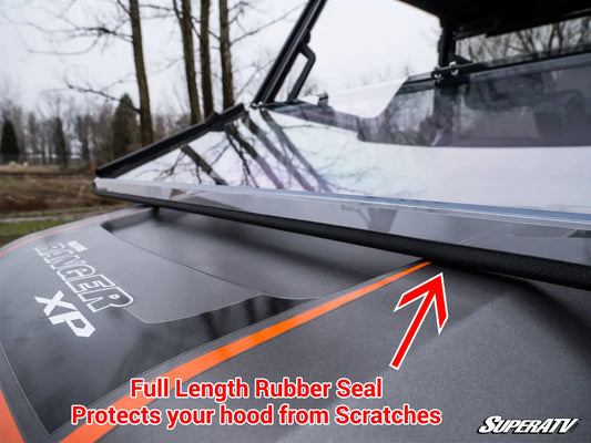 POLARIS RANGER XP 900 SCRATCH RESISTANT FLIP DOWN WINDSHIELD
