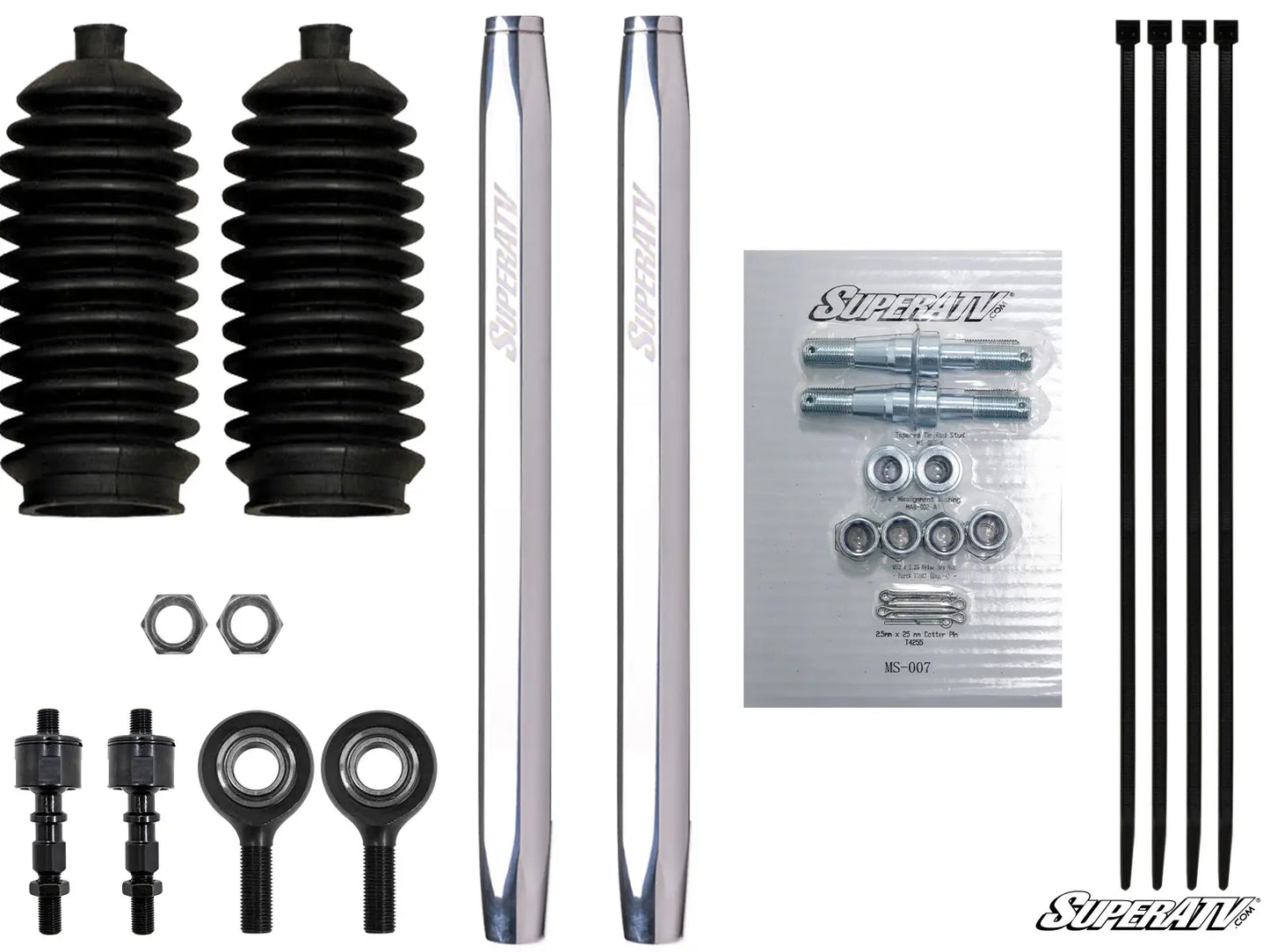 POLARIS RANGER XP KINETIC BILLET ALUMINUM HEX TIE ROD KIT