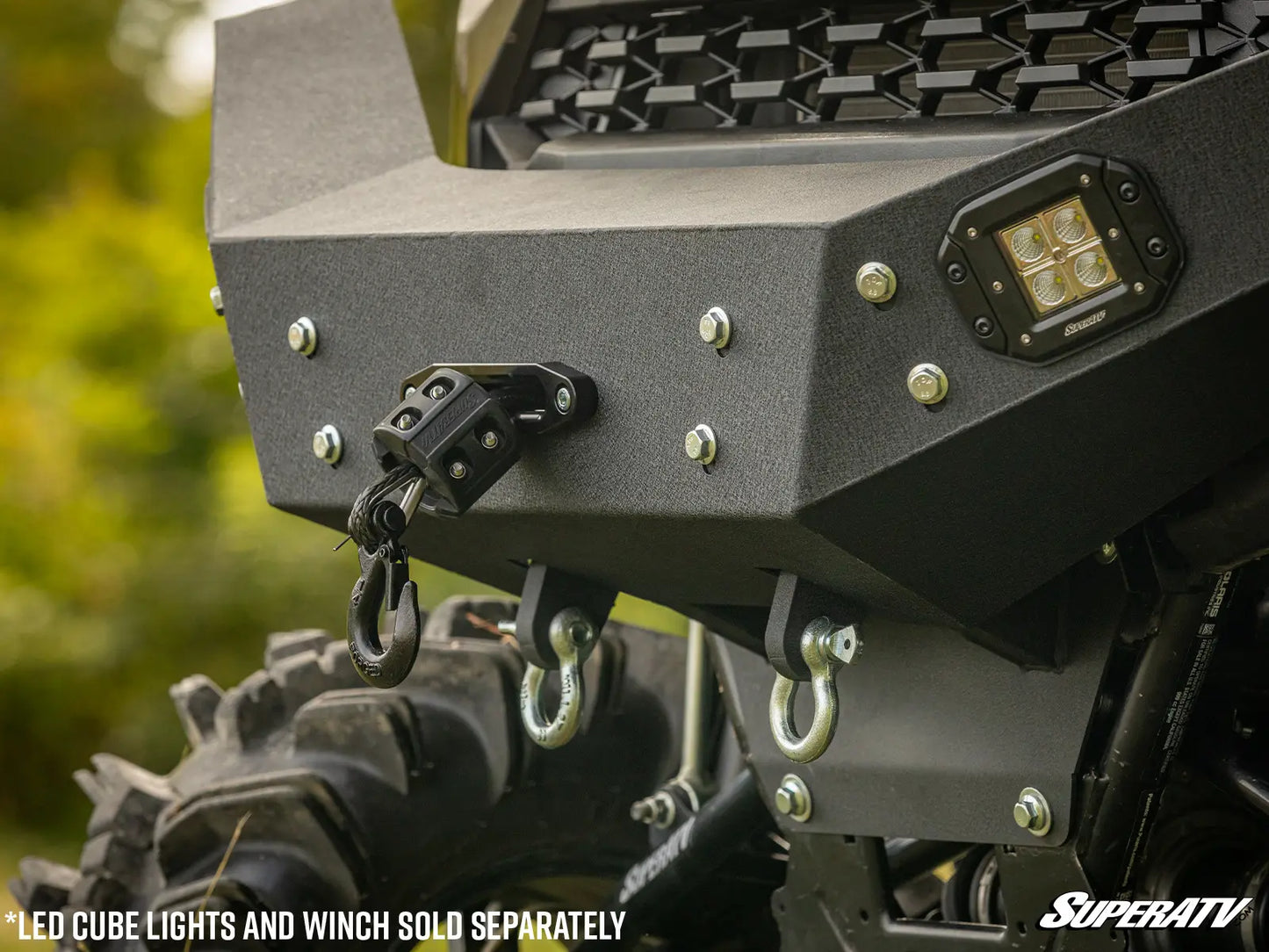 POLARIS RANGER XP KINETIC WINCH-READY FRONT BUMPER