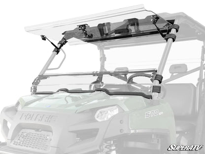 POLARIS RANGER 900 DIESEL SCRATCH RESISTANT FLIP WINDSHIELD