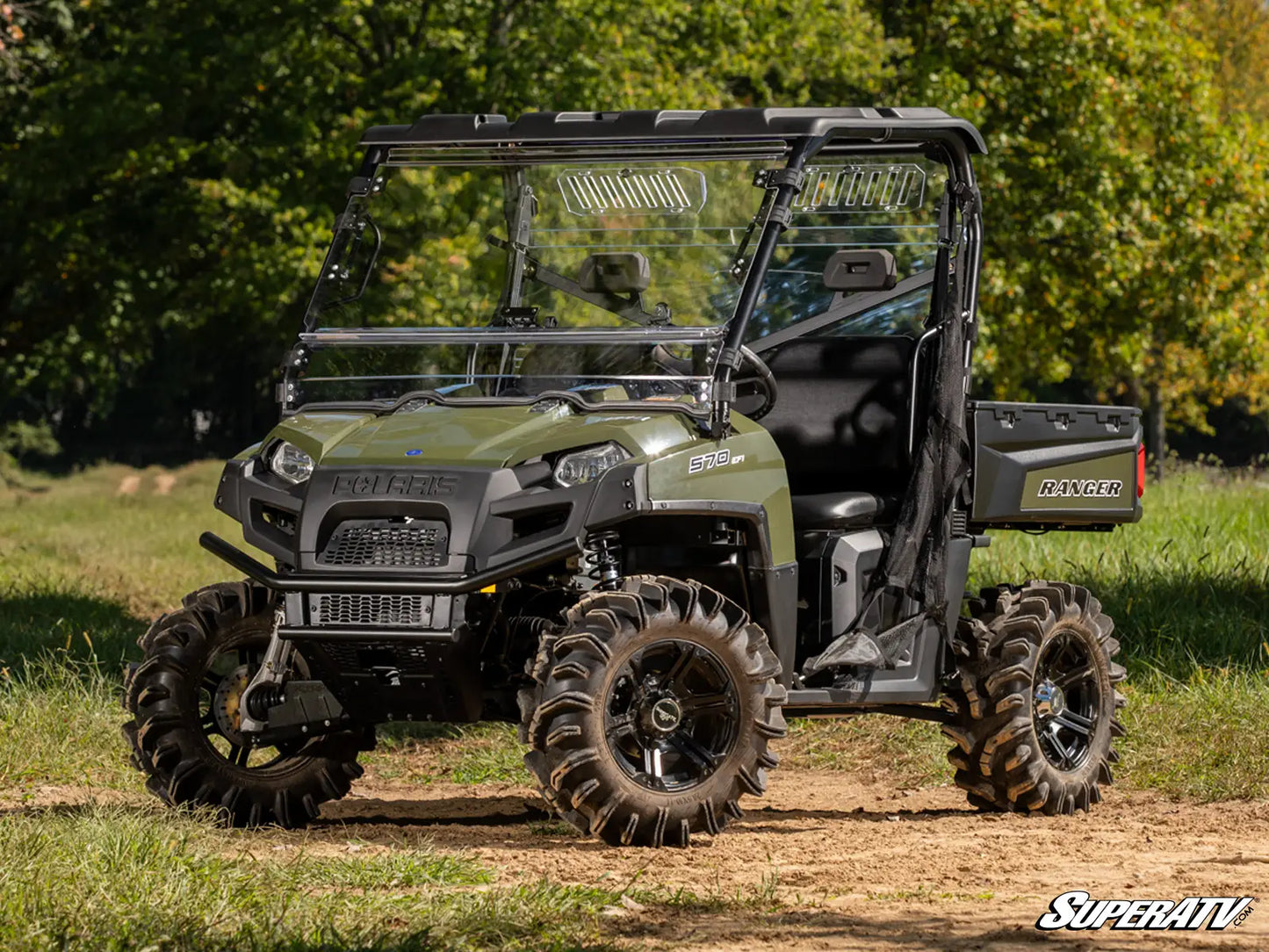 POLARIS RANGER 500 SCRATCH RESISTANT FLIP WINDSHIELD