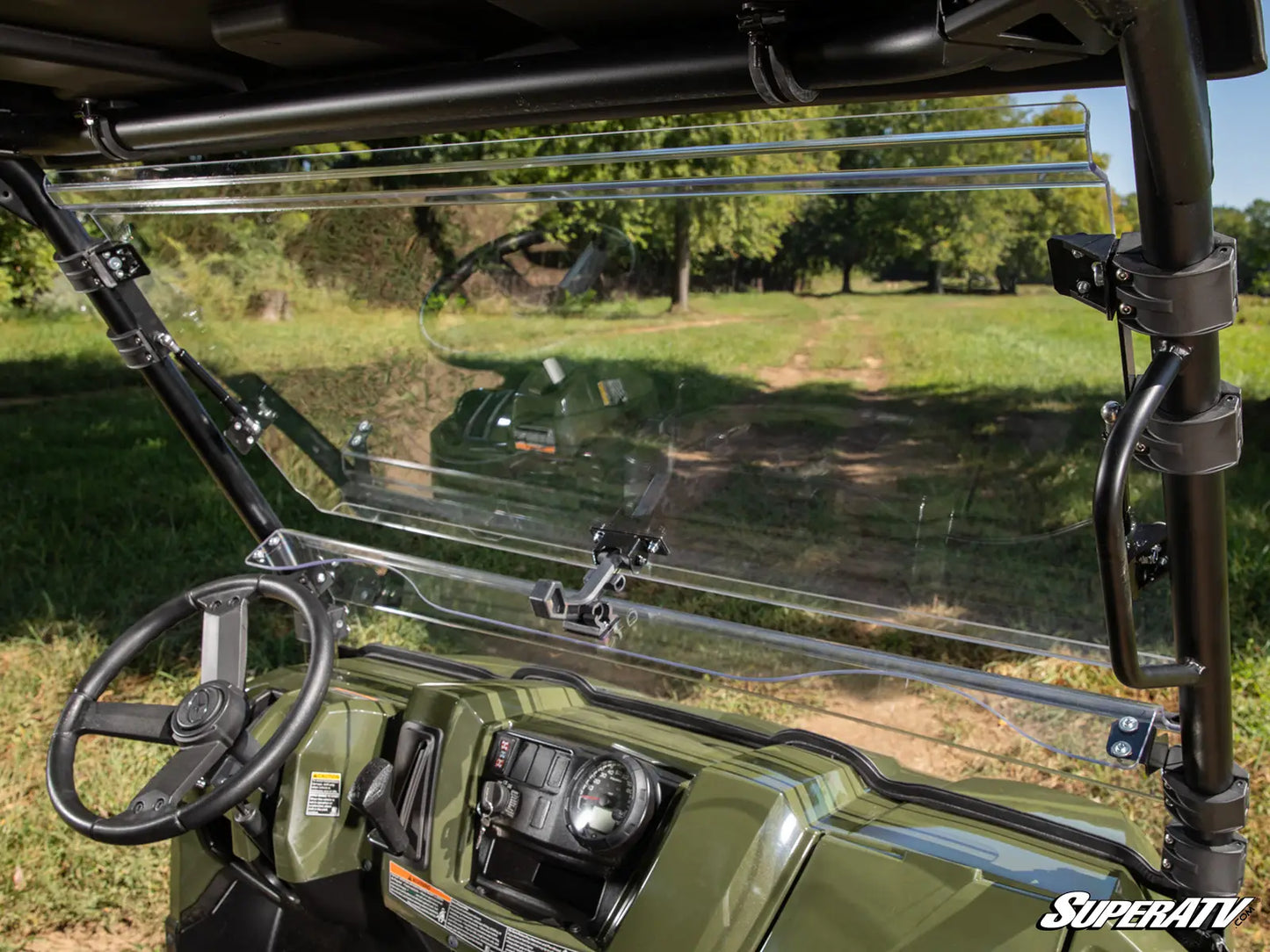 POLARIS RANGER FULL-SIZE 570 SCRATCH RESISTANT FLIP WINDSHIELD