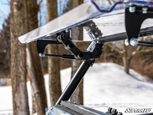 POLARIS RZR TRAIL 900 SCRATCH-RESISTANT FLIP WINDSHIELD
