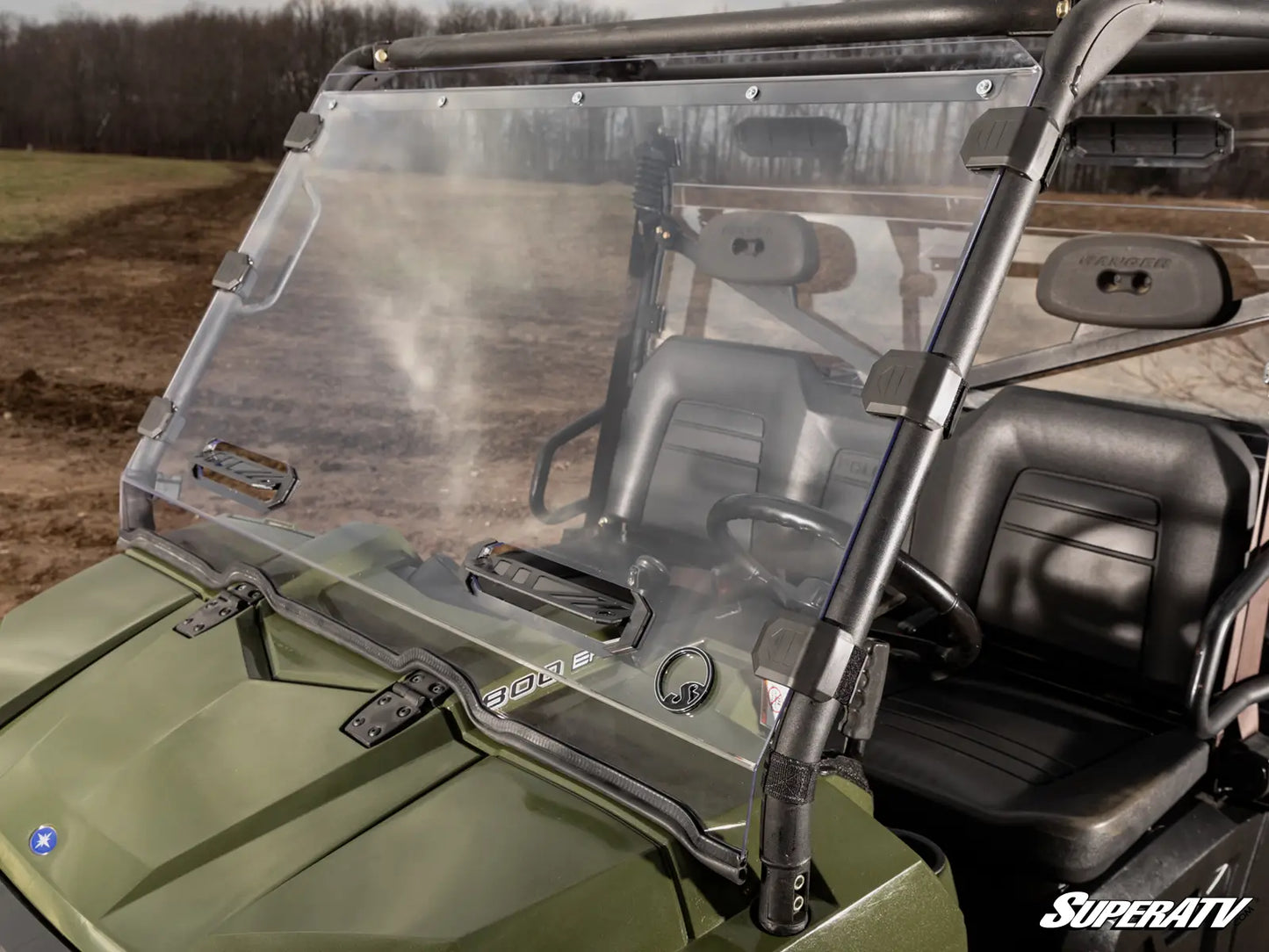 POLARIS RANGER 800 SCRATCH-RESISTANT VENTED FULL WINDSHIELD