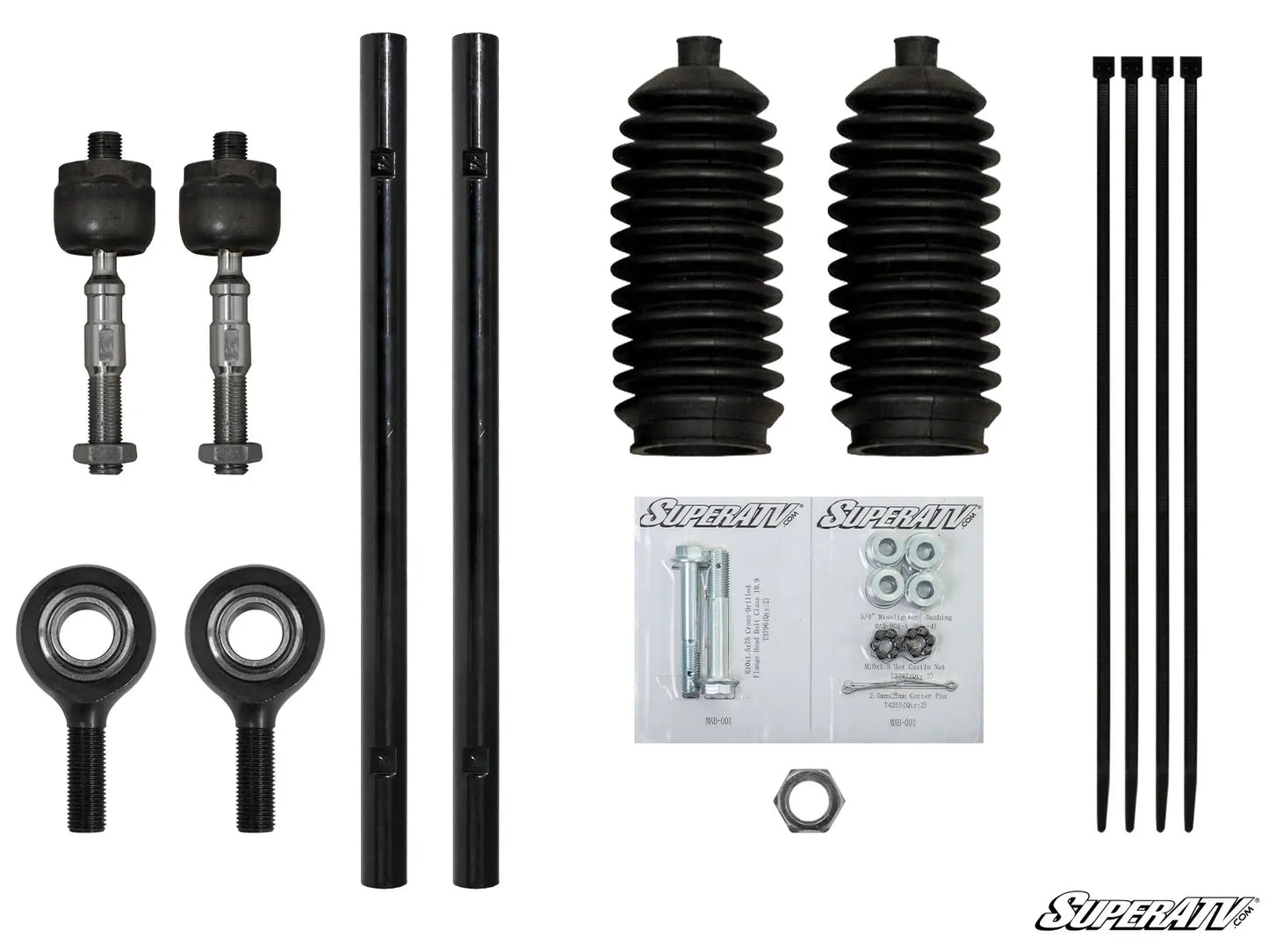 POLARIS RANGER XP 1000 HEAVY-DUTY TIE ROD KIT—FOR SUPERATV 2 OFFSET A-ARMS