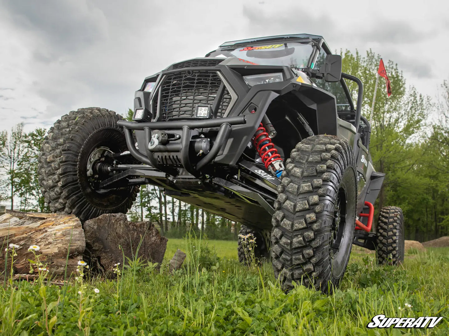 POLARIS RZR XP TURBO S WINCH-READY FRONT BUMPER