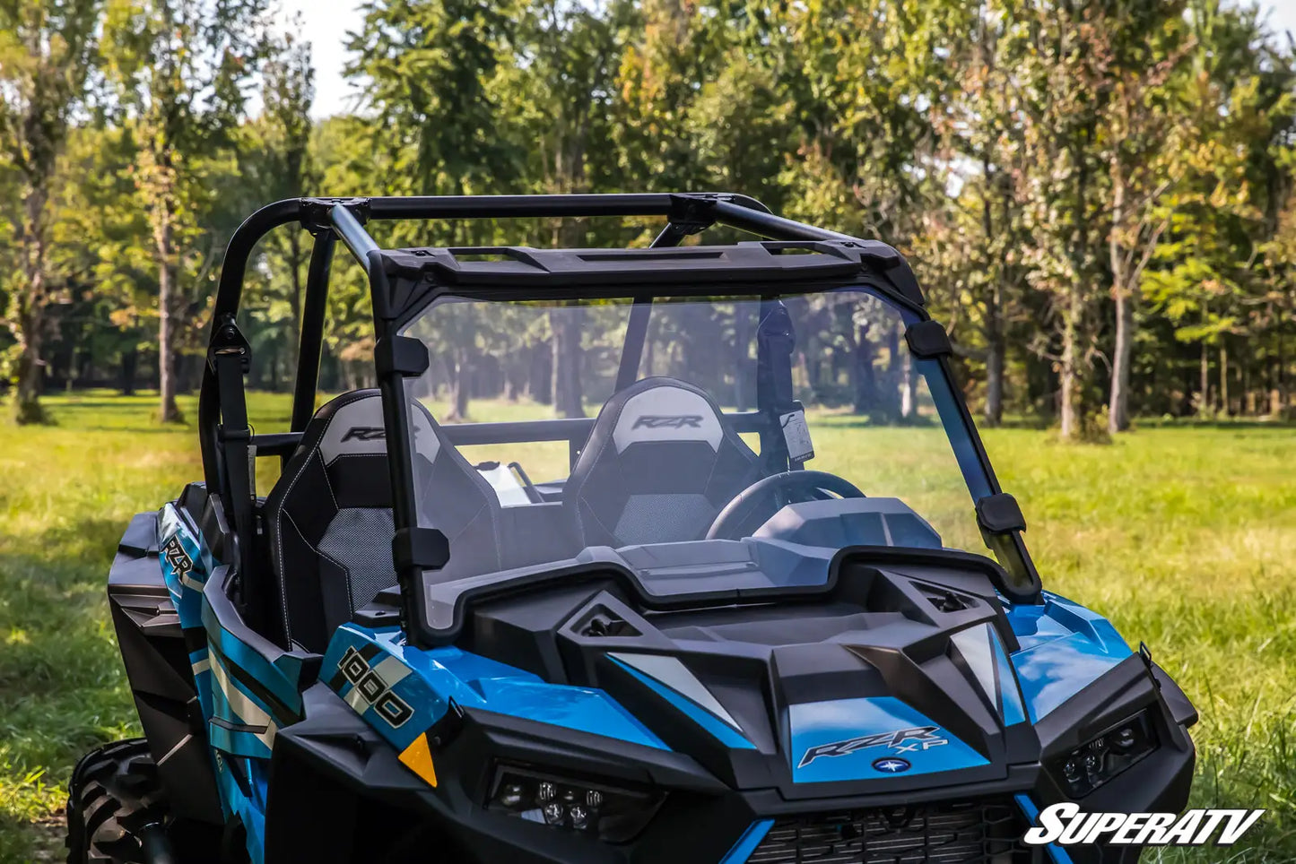 POLARIS RZR XP TURBO SCRATCH-RESISTANT FULL WINDSHIELD